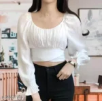 white top