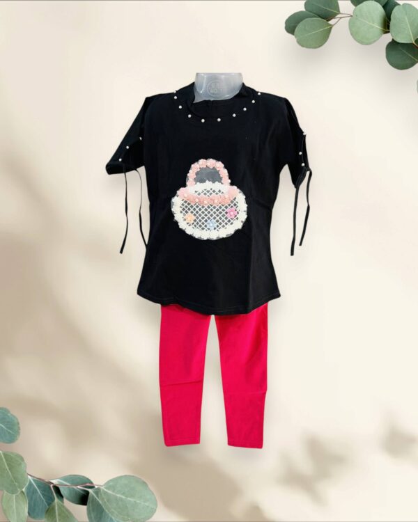 Girls' tie-front top, size 8-9 years, floral print, perfect for parties