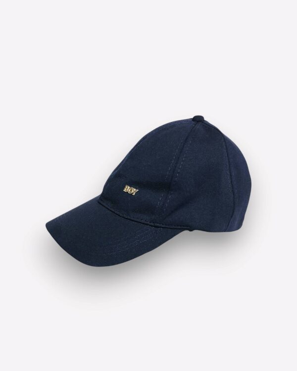 Plain Navy Blue Cotton Cap | Affordable Unisex Cap for Casual Wear