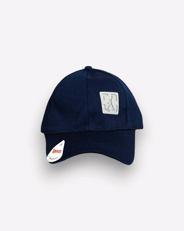 Navy Blue Cotton Cap | Minimalist Casual Cap for Men & Women