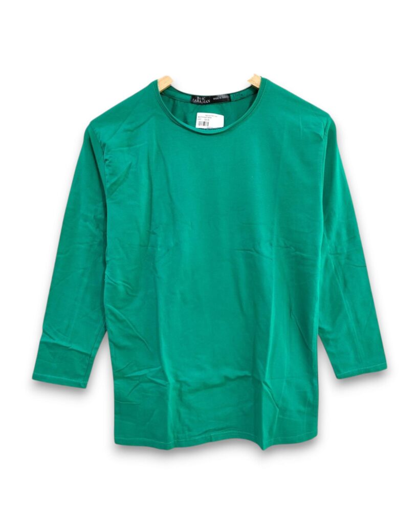Plain Blue Full Sleeve T-Shirt | ₹199