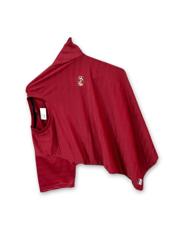 Men's Maroon Sport Half-Sleeve T-Shirt under ₹199 - Stylish and Comfortable