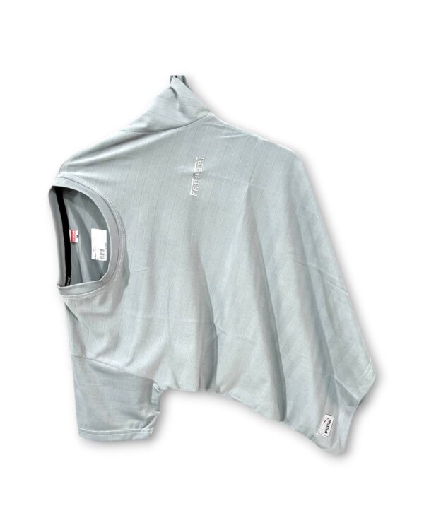 Plain Lite grey half sleeve t-shirt for men and women, minimalist design, ₹199