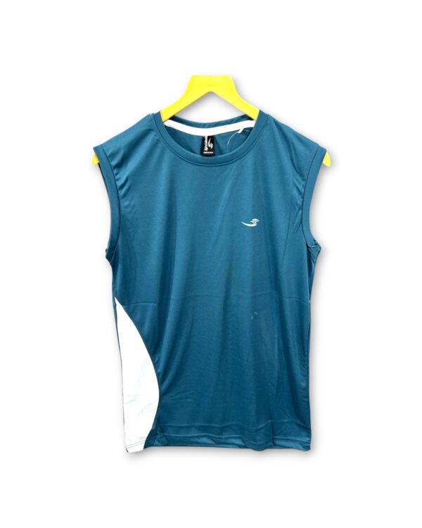 Turquoise Blue Sports Gym Vest for Men - ₹199 | Premium Quality