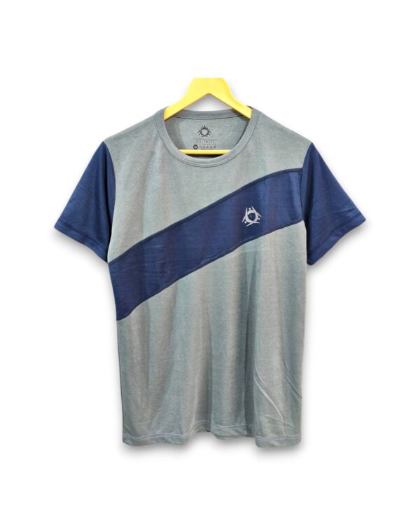 Men's Grey Sport Half-Sleeve T-Shirt under ₹199 - Comfortable and Trendy