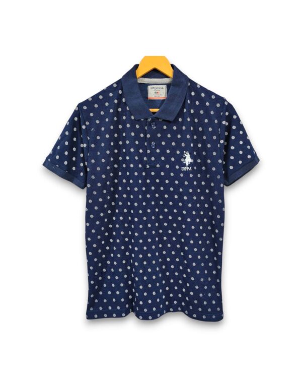 Men's Stylish Polo Half-Sleeve T-Shirt Under ₹199