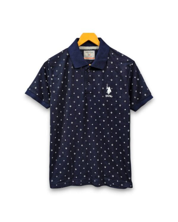 Men's Printed Polo Half-Sleeve T-Shirt under ₹199 - Stylish and Comfortable