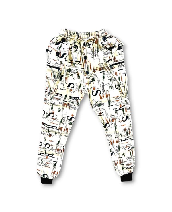 Trendy White Trackpants for Men & Women - Perfect for Gym and Lounging