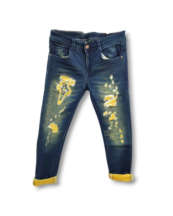 Grey washed distressed jeans for men under ₹299 – Trendy and stylish streetwear denim.