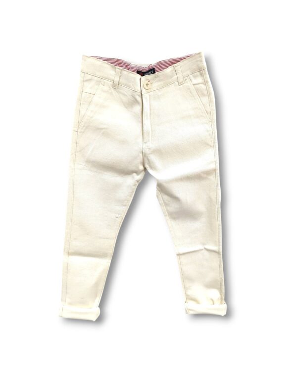 Buy Lite Cream Formal Pants