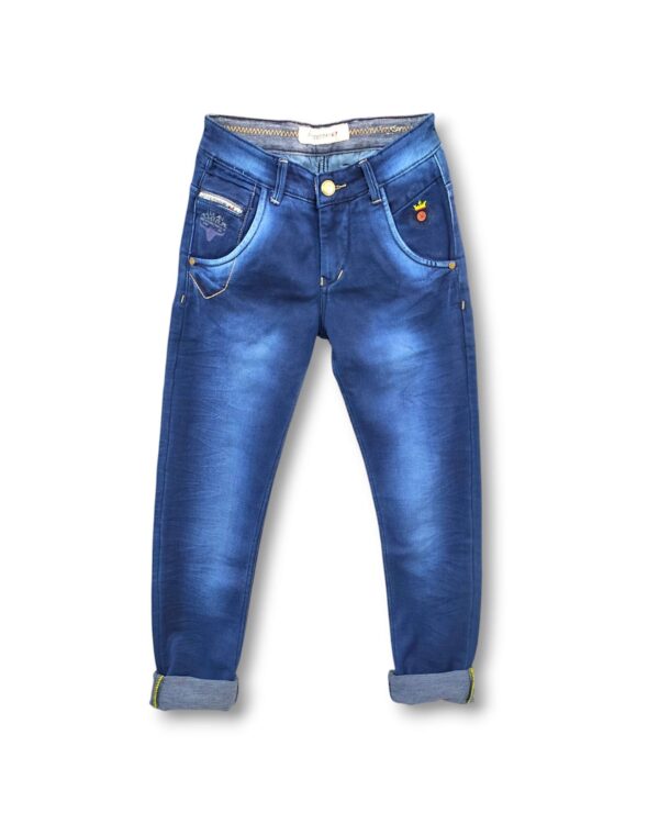 Men's Slim Fit Denim Blue Jeans under ₹299 - Premium Quality