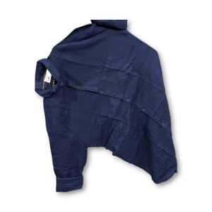 Dark Blue Plain Shirt for Men – Light & Stylish