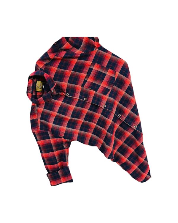 Gingham checkered shirt for men – stylish office and casual wear