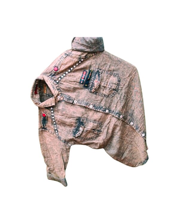 Rugged denim shirt for men – full sleeve, durable and stylish