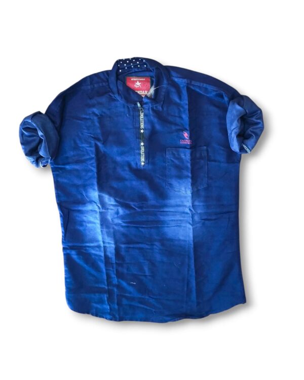 Men’s lightweight denim shirt – full sleeve, breathable fabric