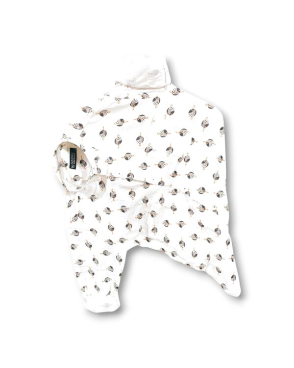 Men's Casual Printed Shirt – Full Sleeve, Lightweight & Breathable
