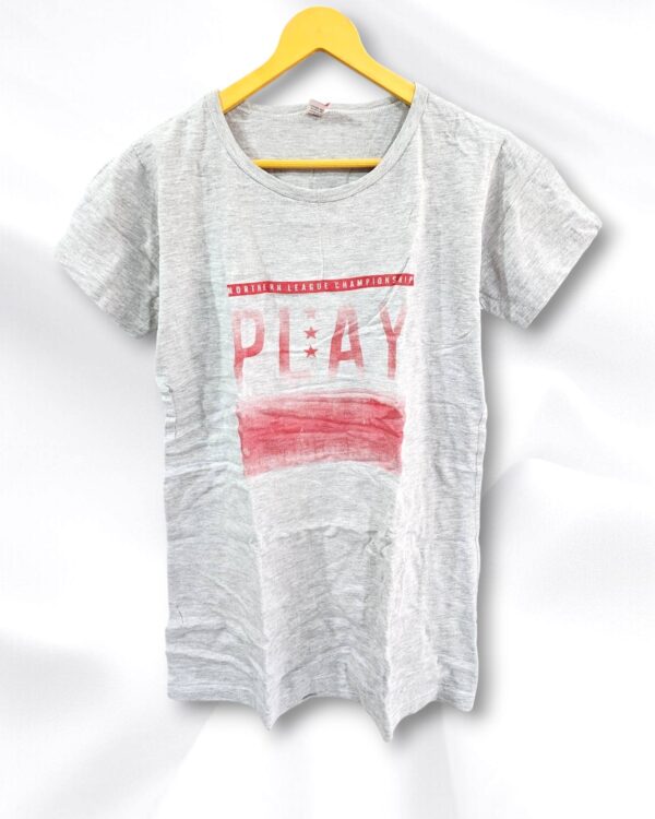 Beige Relaxed Fit Cotton Ladies T-Shirt