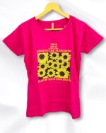 Pastel Pink Cotton Ladies T-Shirt