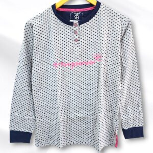 Grey Cotton Ladies T-Shirt