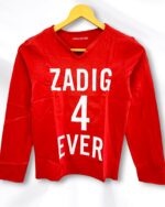 Red Cotton Ladies T-Shirt